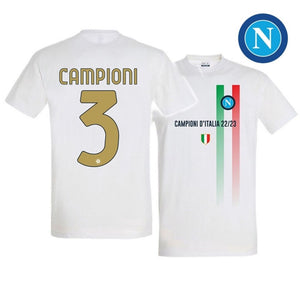 Napoli Campioni D'Italia Football Shirt, Napoli 22-23 Champion Edition Soccer jersey